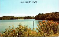 postcard - Michigan - Michigamme River picture