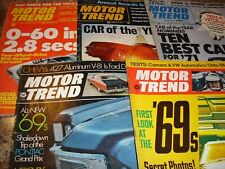 Motor Tend magazine  from 1968 and 1970  ( 5 issues) picture