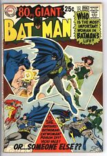 * BATMAN #208 (1969)  80 Page Giant G-55 Women Issue Very Fine/Near Mint 9.0 * picture