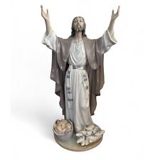 RARE Lladro 5396 The Loaves and Fishes Jesus Christ Near Mint Retail $1,460 READ picture