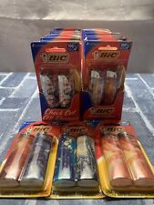 Lot Of 50 Bic Lighters 25 Double Pack Special Edition Resale Individual Packages picture