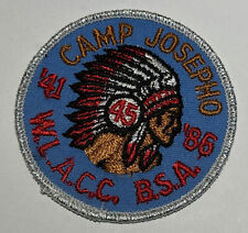 Camp Josepho California 1986  Boy Scout Patch TK0 picture