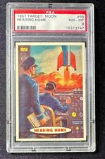 1957 Topps Target: Moon #66 Heading Home PSA 8 NM-Mint picture