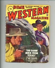 Dime Western Magazine Pulp Nov 1951 Vol. 61 #2 GD Low Grade picture