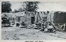 Adobe House, New Mexico RPPC Real Photo UNP Reprint Postcard picture