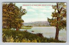 Cedar Rapids IA-Iowa, Cedar Rapids At Ellis Park Antique Vintage c1909 Postcard picture