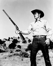 Chuck Connors rifle at the ready in his right hand The Rifleman TV 24x30 poster picture