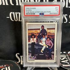 1980 Panini #51 Queen The Rock & Pop Collection PSA 5 Music picture