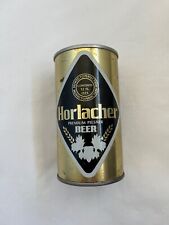 Horlacher Premium Pilsner Beer - Steel Can - Pull Tab - Opened on Bottom picture
