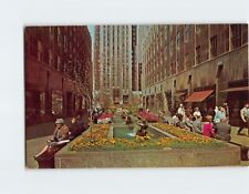 Postcard Channel Gardens Rockefeller Center Ney York City New York USA picture