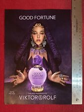 FKA Twigs for Victor & Rolf Good Fortune Fragrance 2022 Print Ad Great To Frame picture