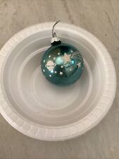 Vintage Shiny Brite Glass Atomic Moon Stars Planet Christmas picture