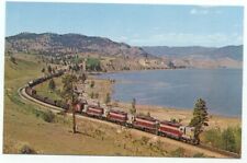 Canadian Pacific Railroad Freight Train GP9 Engine Locomotive Postcard picture