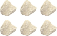 EISCO 6PK Raw Limestone Chalk, Sedimentary Rock Specimens - Approx. 1