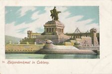 COBLENZ - Kaiserdenkmal in Coblenz - Koblenz - Germany - udb (pre 1908) picture