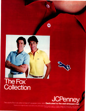 1983 JC Penney The Fox Collection Vintage Print Ad - Ephemera Full Page Color picture