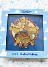 Shanghai Disney Toy Story Land Grand Opening Woody Bullseye LE800 Jumbo Pin picture