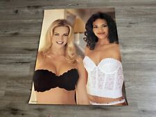 Vintage Fredericks Of Hollywood Sexy Lingerie Model Store Display Poster #16 picture