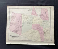 1875 Antique Map of Wheelock Vermont Color Map VT F.W. Beers picture
