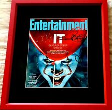It Chapter 2 movie cast signed 8x10 EW cover framed Jessica Chastain McAvoy JSA picture