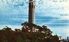 Vintage Postcard Colt Tower San Francisco CA California Telegraph Hill Monument picture