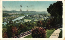 View of Delaware Valley from Paxinosa Inn Easton PA Divided Postcard Posted 1912 picture