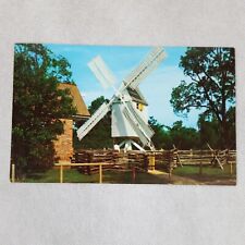 Vintage Postcard 1973 Robertsons Windmill Williamsburg Virginia Posted picture
