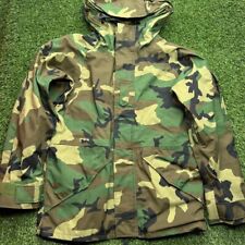 US Military Army Issue Jacket Small Reg Woodland Camo Cold Weather Parka GoreTex picture