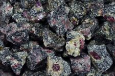3 lbs Ruby in Matrix Rough Stones - Natural Crystal Mineral Rock Tumbling picture
