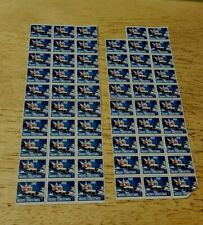 Vintage Large Lot Of Unused 1942 Merry Christmas Stamps Holiday Celebration Rare picture