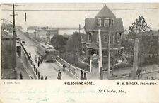 Melbourne Hotel, St. Charles, Mo. Missouri Goebel Postcard picture