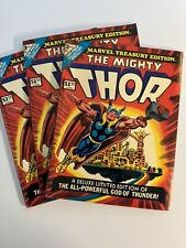 1974 Marvel Treasury Edition The Mighty Thor Comic Book #3 - Lot of 3 picture