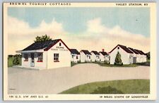 Louisville, Kentucky KY - Brown's Tourist Cottages - Vintage Postcard - Unposted picture