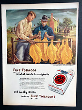 1947 Lucky Strike Cigarettes Print Ad 14