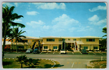 c1960s Tropical Manor Fort Lauderdale Florida Vintage Postcard picture