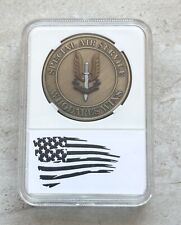 British Army UK Special Air Service WHO DARE WINS Kill or Capture Challenge Coin picture