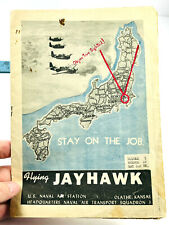 NICE WW2 Flying Jayhawk Olathe KS Air Station Japan Tokyo Magazine  picture