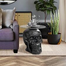 Gothic Souls of the Dark Macabre Furniture Skull Glass Topped Table picture