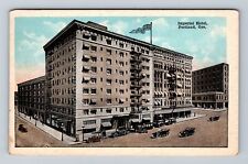 Portland OR-Oregon, Imperial Hotel, Advertising, Antique Vintage Postcard picture