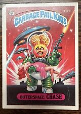 1986 Garbage Pail Kids #138b OUTERSPACE CHASE Original Series Die Cut Error picture