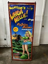 Stern Whoa Nellie  Pinball Machine Banner 24' x 62' picture