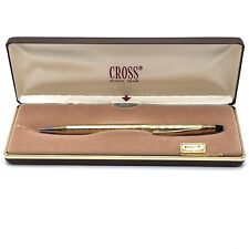 Vintage CROSS 4502 1/20 10kt Gold Filled Ball Pen in The Box/Case picture