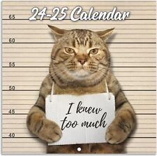 2024-2025 Wall Calendar - Funny Cat 2024-2025, APR. 12