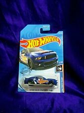 Hot Wheels '10 Ford Shelby GT500 Super Snake HW Race Team #7/10 Blue Diecast  picture