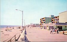 New Rebuilt Boardwalk, Rehoboth Beach, Delaware - c1960s Postcard picture