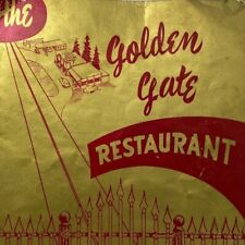 Vintage 1950s Golden Gate Restaurant Weys Motel Kelso Cowlitz County Washington picture