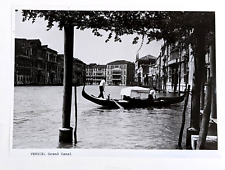 1983 Venice Italy Grand Canal Gondola Buildings Vintage Press Photo picture