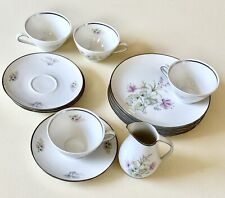 Winterling 23 - 13 Pc Tea Set Bavaria Germany Finest Bavarian China Excellent picture