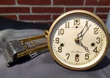 Antique New Haven Mantel Chime Clock Movement Parts Repair Pendulum  picture