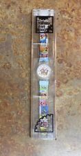 VTG Disney Time Works Mickey Minnie Mouse Goofy Fab 5 Watch With Original Box picture